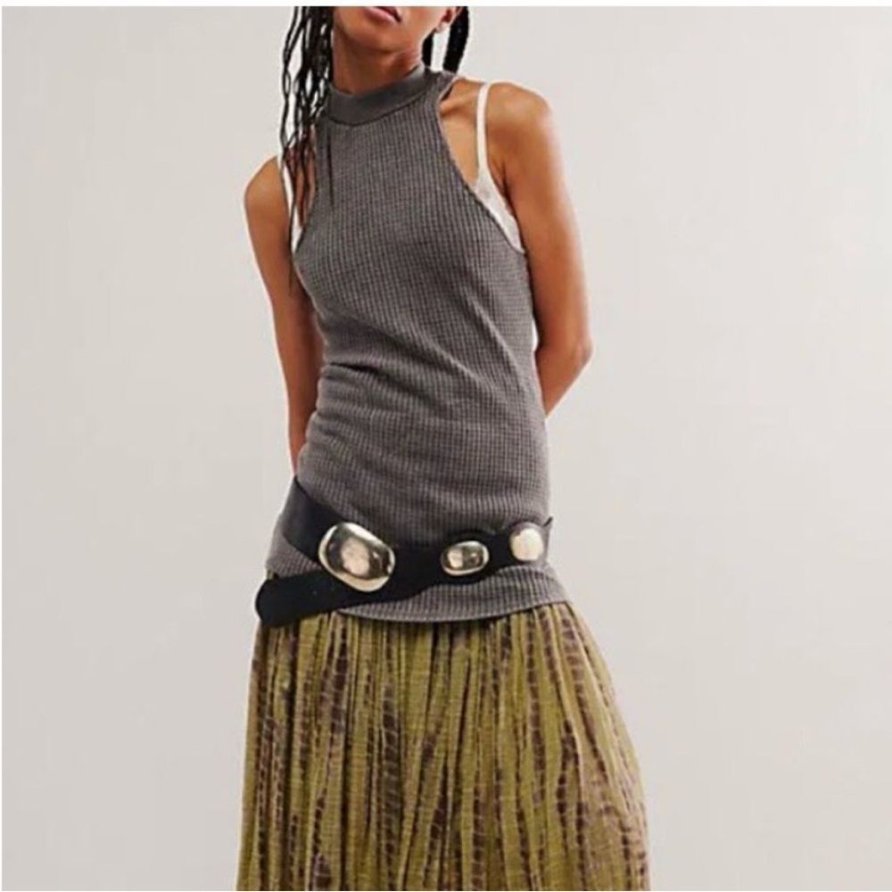 Free People Road Trip Ribbed Tank Top size small New without tags